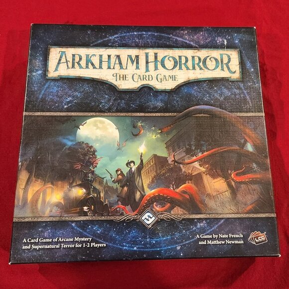Arkham Horror Card Game with Extra Decks, Horror Fantasy game Pre-owned perfect - Picture 2 of 16